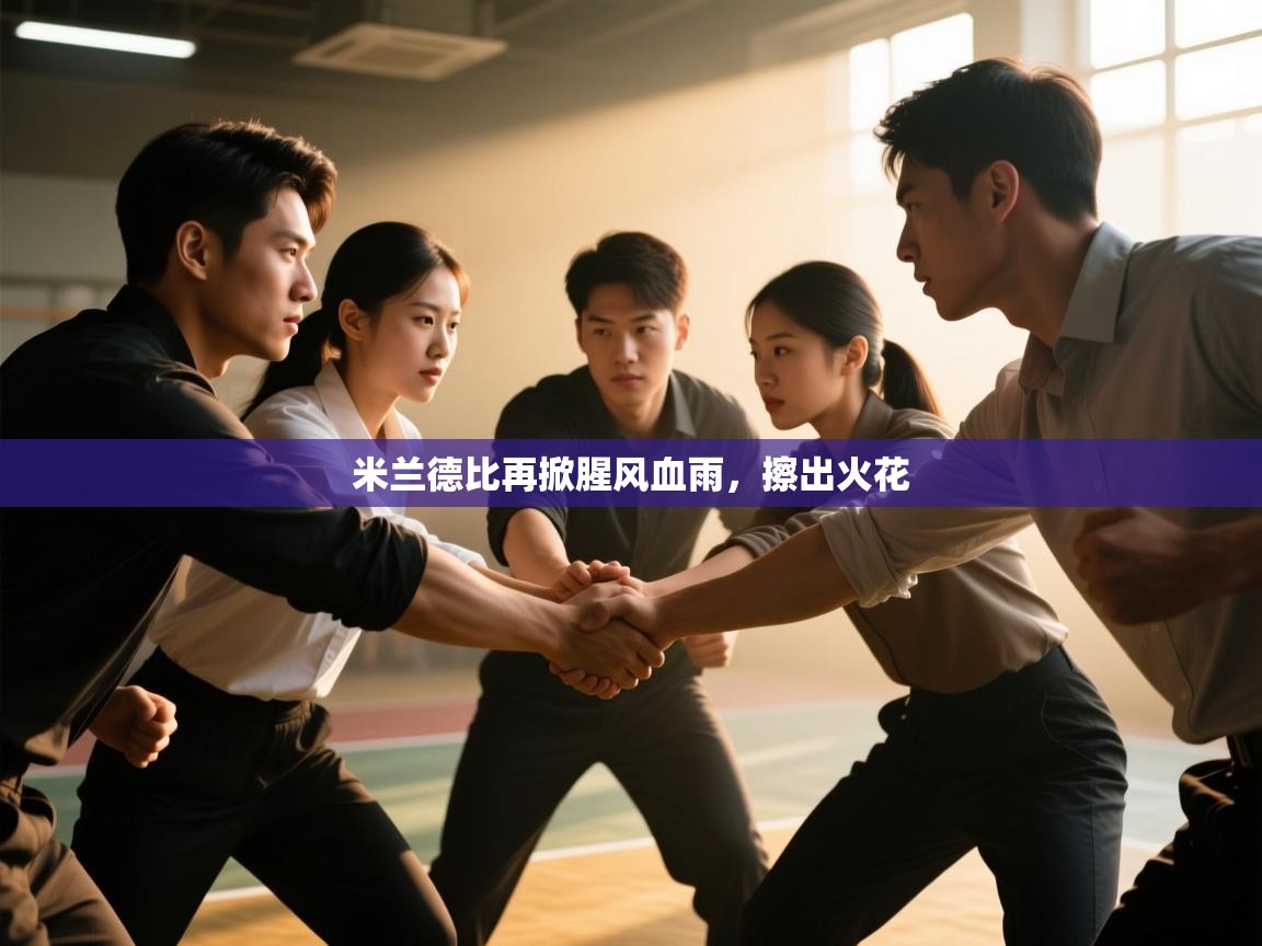 米兰德比再掀腥风血雨，擦出火花